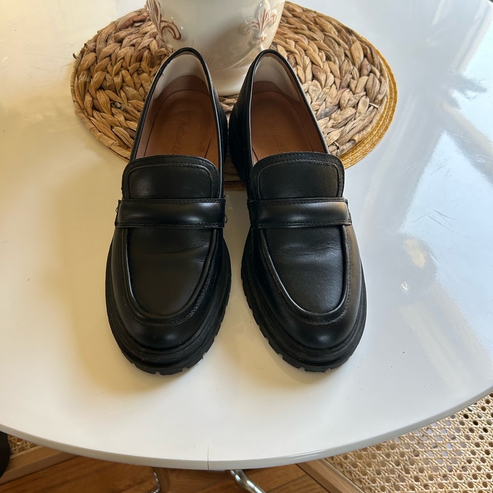 Madewell The Bradley Lugsole Loafer in Leather